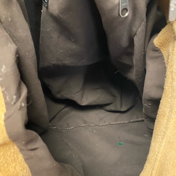 Tylie Malibu Raw Leather Blinged Shoulder Strap Hobo Bag - Picture 8 of 16